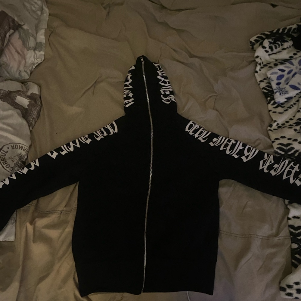 Zip up hoodie